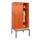 locker met bank,HxBxD 2120x900x815mm,3vak,vak B 300mm,draaigrendel