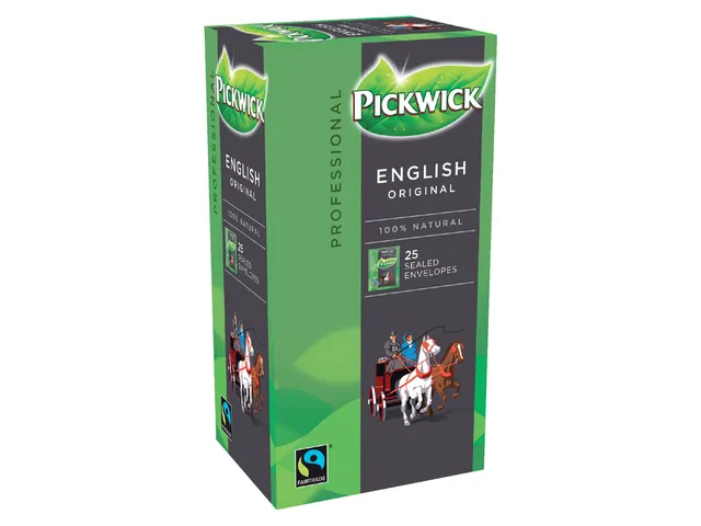Zwarte Thee Pickwick Fair Trade English 25x2.5gr