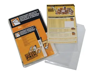 Envelop Cleverpack Akte B4 245x350mm Zelfklevend Transparant 50 Stuks - 3