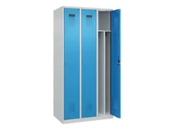 locker voor scheiding van kleding,HxBxD 1850x900x500mm,3vak