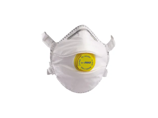 RSG C 200230 FFP3 stofmasker met uitademventiel, per 5 stuks