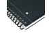 Spiraalblok Oxford International Notebook A4+ ruit 5x5mm Zwart