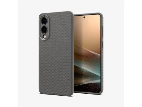 Spigen Liquid Air Galaxy S25 Hoes grijs