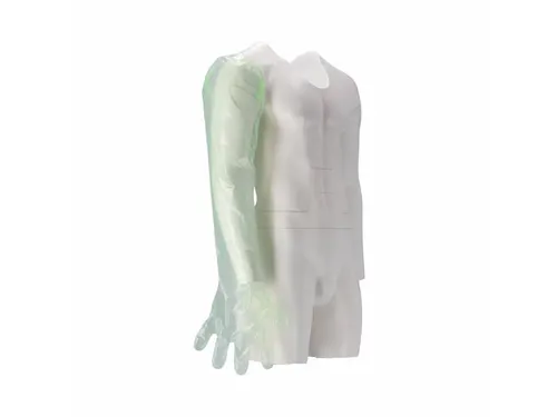Ldpe Veterinaire Handschoenen Groen Glad 25my 92cm 1000 Stuks