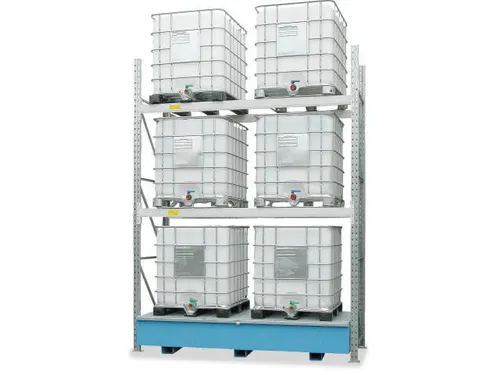 Stelling Opvangbak Staal Ktc/ibc-Opslag 1780x1300x615mm Verzinkt