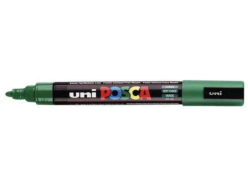 Verfstift Posca PC5M Medium Punt 1,8-2,5mm Donkergroen