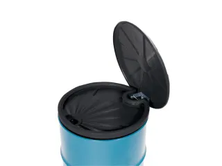 trechter,ESD,v. 200l vat,HxØ 0x580mm,m. deksel,HDPE - 2