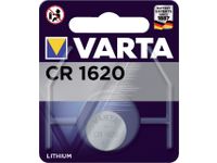 Batterij Varta knoopcel CR1620 lithium 3V blister à 1 stuk