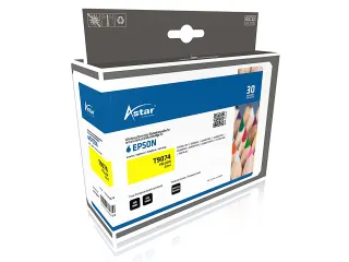 Astar Epson T9074 WF inkt Geel HC Rebuilt 7000 pagina's - 1