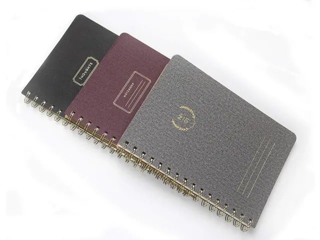 Carnet de notes Èccolo spirale Grey ligné env.15x20cm 80g 200 pages