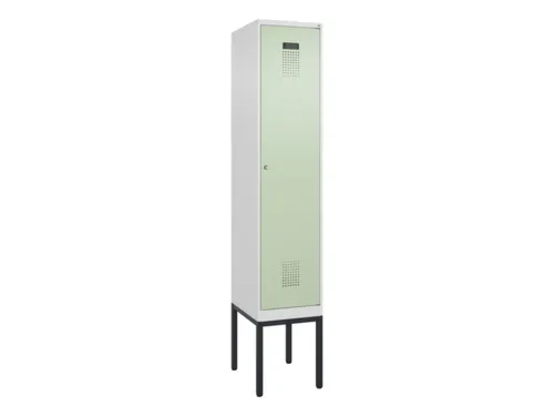 locker,HxBxD 2120x400x500mm,1vak,vak B 400mm,cil.-slot,voetonderstel