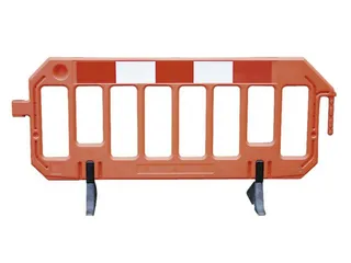 Dranghek H X L X D 1000x 2000x 50mm Uv-Bestendig Fel Oranje - 1