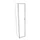 Vitrinekast Hxbxd 2140x430x450mm 5 Oh Aluminium