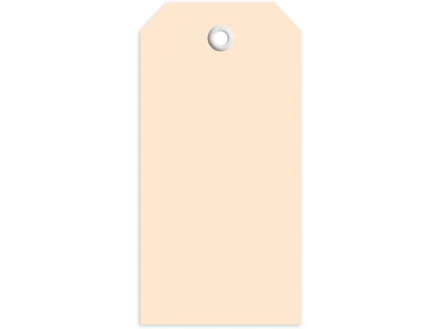 Herma 6014 Hanglabel 45x90mm Bruin karton met plastic oogje 1000 stuks