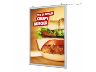 Kliklijst LED Verlicht Dubbelzijdig Posterframe 70x100cm - 1
