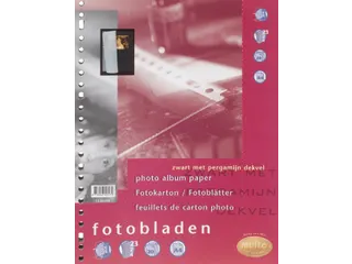 Fotobladen Multo A4 23-Gaats Zwart Met Pergamijn 20 vel - 3