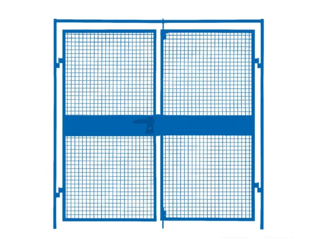 double porte battante,p. parois de séparation,Hxl 2200x2000mm,RAL5002