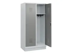 schoollocker,HxBxD 1630x800x500mm,2vak,vak B 400mm,cil.-slot,sokkel