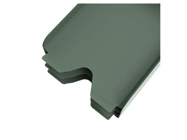 ODBLOC metalen brievenbak 3-delig groen