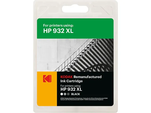 Kodak HP 932XL CN053AE inkt Zwart HC rebuilt 1000 pagina's