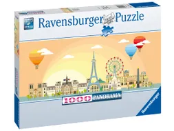 Puzzel Ravensburger Een dag in Parijs 1000 stukjes