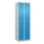 dubbeldekse locker,HxBxD 1850x600x500mm,2x2vak.,vak B 300mm