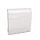 OUTLET muurbrievenbus staal wit HxBxD 410x372x118mm inworp boven uitna
