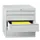 ladekast HxBxD 600x715x600mm 4laden slot RAL7035 front RAL5010