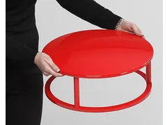 overkapping,v. Staande asbak,kunststof,RAL3020