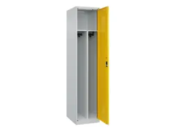 locker voor scheiding van kleding,HxBxD 1850x400x500mm,1vak