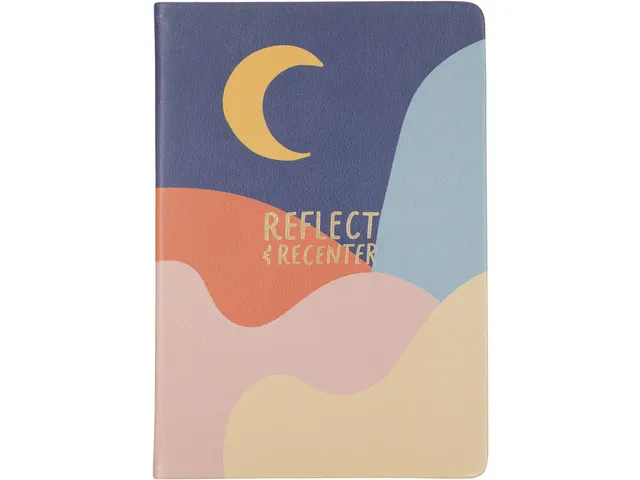 Carnet de notes Èccolo Reflect Recenter ligne env.15x20cm 80g 256 pag