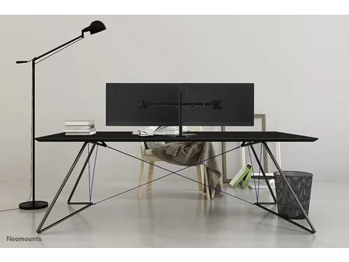 Monitorstandaard FPMAD550DD 2 schermen tot 32 inch met voet Zwart