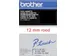 Labeltape Brother P-touch TC-202 12mm rood op wit