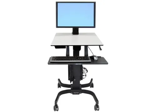 Werkstation Verrijdbaar Workfit-c Sit-stand Hd Lcd Zwart
