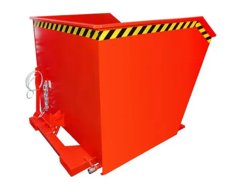 Kiepbak voor spaanders,HxLxB 1090x1640x1680mm,2m³,draagverm. 1500kg