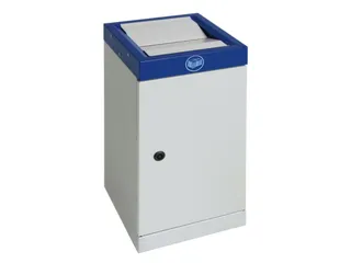 afvalbak,niet-brandbaar,30l,HxBxD 600x300x300mm,binnenbak staal - 2