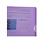 100 L-Mappen A4 0.13mm Glad Pvc Sterke Kwaliteit paars