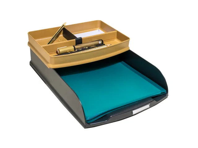 Brievenbak A4 Combo Styli Neo Deco Zwart