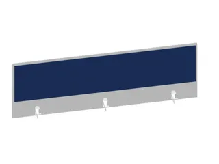 baliepaneel bureau aanbouw achter MP-lichtgrijs BN6016-blauw 1600mm - 1