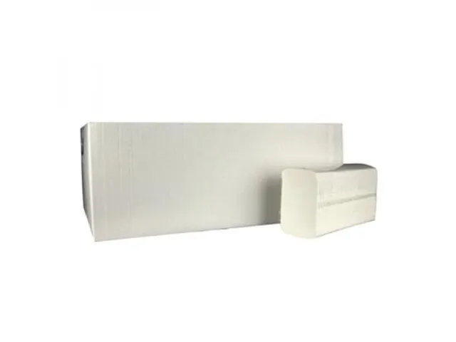 Papieren handdoek interfold 2-laags wit 150 vel 25 stuks