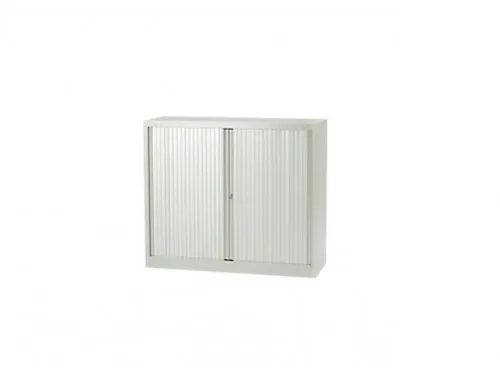 Roldeurkast Incl. 2 Legborden Krijtwit 103x100x43