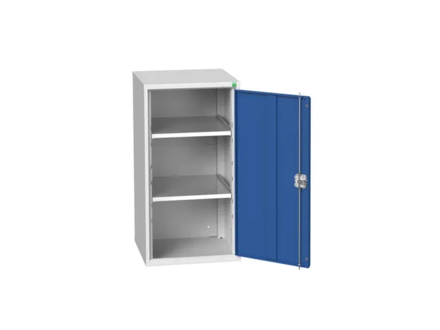 universele kast,HxBxD 1000x525x550mm,2xStalen bodem,draaigrendelslot