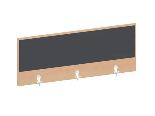 baliepaneel bureau aanbouw achter NE-esdoorn BN8010-antraciet 1200mm