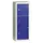 lockerkast,HxBxD 598x225x200mm,1x3vakken,RAL7035,front RAL7035
