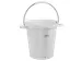Seau Hygiène 5692-5 20 litres Graduation et bec verseur Blanc