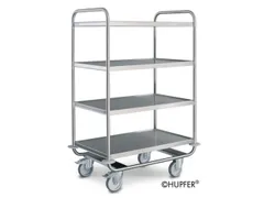 Kantinewagen Rvs Draagverm. 180Kg Laadvl. Lxb 1000X600Mm 4Etages