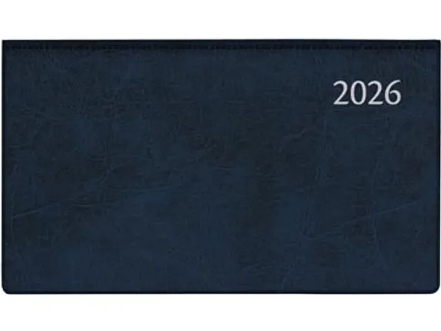 Agenda Novoplan 17P Alaska assorti kleuren 7dag/2pagina's 2026