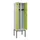 locker voor scheiding van kleding,HxBxD 2120x600x500mm,2vak
