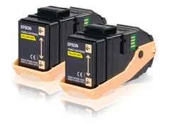 Double Pack Toner Cartridge Yellow 7.5kx2