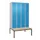 locker met bank,HxBxD 2120x1200x815mm,4vak,vak B 300mm,cil.-slot